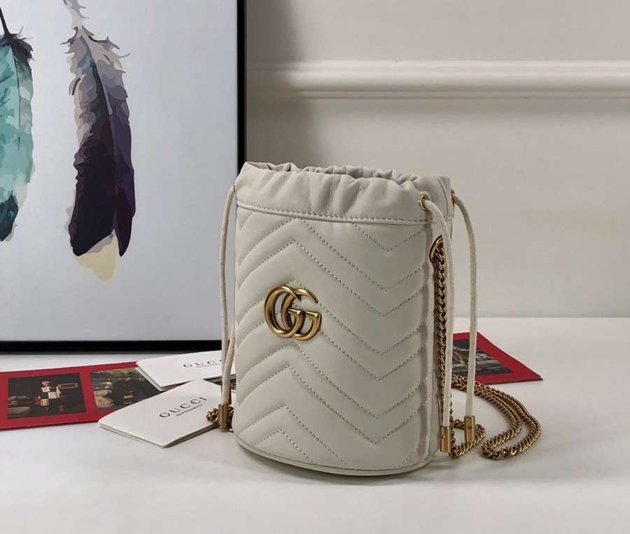 Gucci GG Marmont mini bucket bag 575163 DTDRT 9022 - Click Image to Close